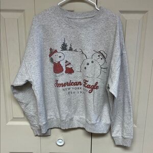 American Eagle Outfitters Gray Sweatshirt
